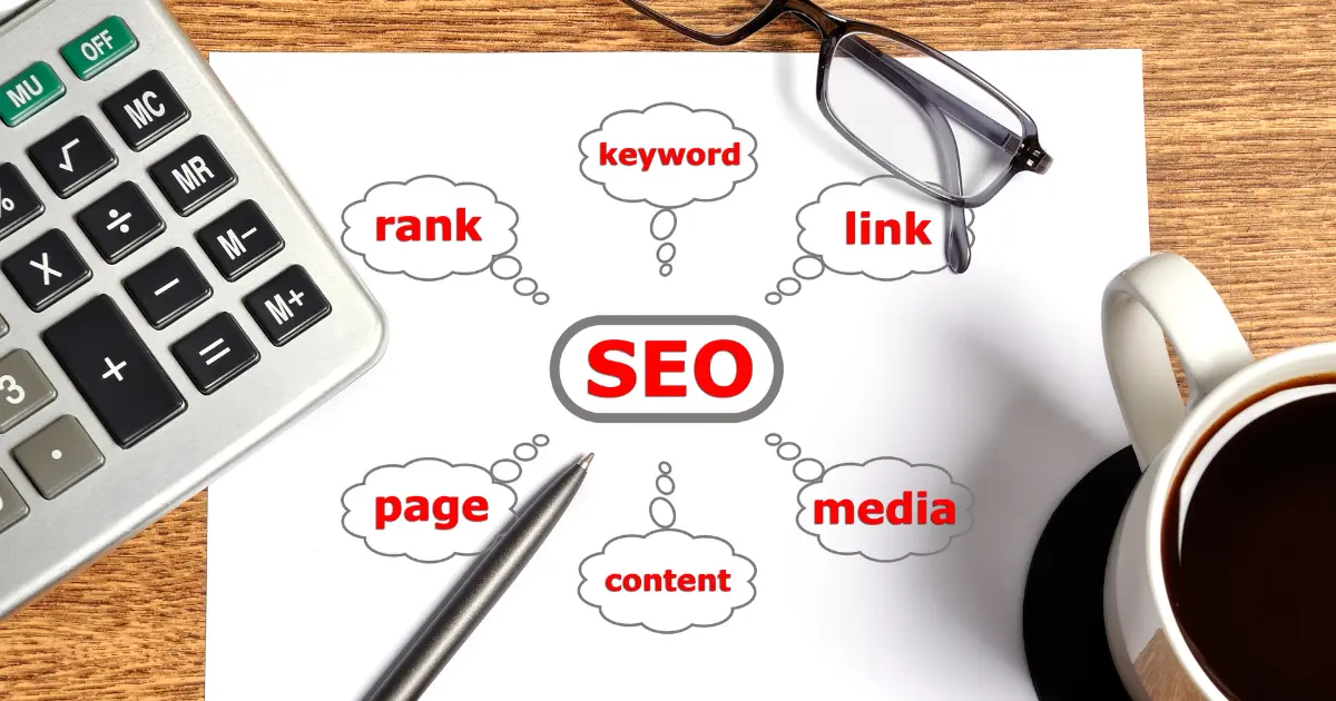 Gráfico de relevância SEO